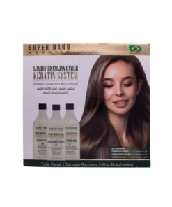 SUPER NANO KERATIN Luxury Brazilian Caviar Keratin System 3x1L