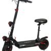 Crony T4 Big Display Electric Scooter With Seat, 2000W Brushless Motor, 40–65KM/H High-Speed Adult Electric Scooter, 48V/13Ah Long-Range Battery, Foldable Off-Road E-Scooter With 10” All-Terrain Tires, Dual Suspension & Hydraulic Disc Brakes, Triple LED Headlamps, App-Connected Smart Lock, Portable Commuter E-Bike, Aluminum Frame 120KG Heavy-Duty Load, Urban Mobility Electric Skateboard