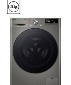 LG 11 Kg Front Load Vivace Washing Machine, AI Direct Drive Motor, Steam, Smart Diagnosis, 1400 RPM, 10 Years Warranty On Motor, Full Stainless Steel Bigger Drum 11 kg F4V5EYLYP Stainless Silver