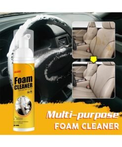 EELHOE Foam Cleaner, Spray Foam Cleaner, Car Seat Upholstery Strong Stain Remover, Foam Cleaner, Interior Lemony Foam Cleaner, Strong Cleaner Cleaner Spray for Car, Interior, Kitchen 100ml