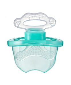 Brush-Baby Fun Baby Teether  BPA Free  Dishwasher Safe  Removable Hygienic Cap  3 Months