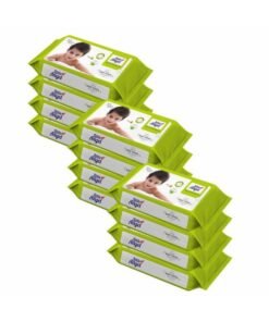 Little Angel Super Soft Cleansing Baby Wipes, 864 Count, Enriched with Aloe vera & Vitamin E, pH Balanced, Dermatologically Tested & Alcohol-free, Pack of 12, 72 count/pack