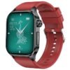 AROAQ Et580 Smart Watch, Durable Elegant Bluetooth Calling Smart Watch, Amoled Display Fitness Tracker Watch With Blood Pressure Blood Sugar Monitoring, (Red Glue)