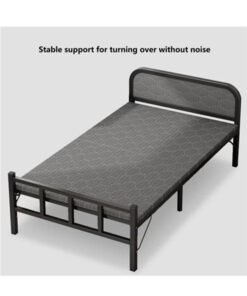Alternative view of keke Portable Foldaway Household Simple Bed Companion with Mattress 120 cm