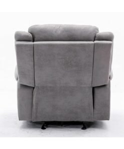 MAF furniture Recliner & Rocking Manual Sofa Relaxation Faux Leather Recliner Single Recliner Sofa Home Theater Soft Padded Maf-2318 (60D x 85W x 110HCM)
