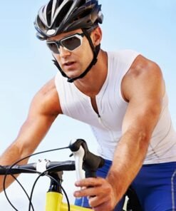 Alternative view of roaiss Outdoor Sports Sunglasses for Men Women, UV400 Protection Cycling Glasses, Fashionable Mountaineering Goggles for Baseball, Running, Fishing Golf, Black