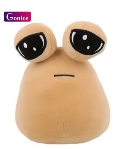 Gonice 8.6in Alien Sad Pou Plush Toy Stuffed Animal Hot Game, Emotion Alien Plushie Stuffed Animal Pou Doll, Children's Day Gift