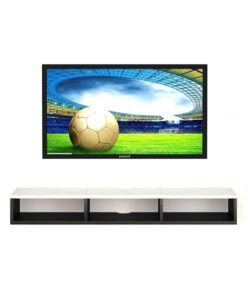 Alternative view of MODERN HOME Wall Mounted TV Unit, Cabinet (White)