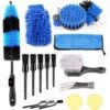 Sharpdo 18 Piece Wheel And Tire Brush Car Detail Kit