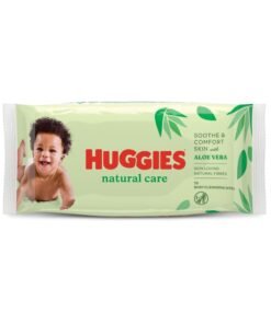 HUGGIES Natural Baby Aloe Vera Wipes 56 Count