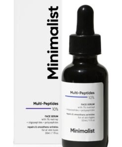 MINIMALIST Multi Peptides Serum for Anti Aging And Collagen Boosting | 7% Matrixyl 3000 And 3% Bio-Placenta for Firmer Younger Looking Skin