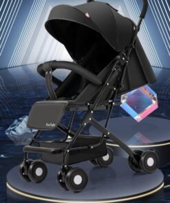 HaveDream Baby Stroller, Uv Protection Ultra-Light, Portable, Foldable, Can Sit Or Lie Down, Baby Stroller With Umbrella (Black)