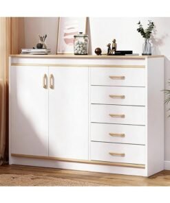 Large Capacity Storage Cabinet, Multi-Layer Drawer Storage Shelves, Closed Storage Cabinets Side Cabinets, Large Storage Capacity Cupboard for Bedroom Kitchen Office