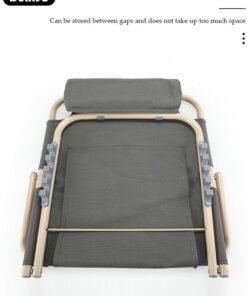DUNISO Lifting Bed Backrest,Adjustable Sit up Back Rest Multifunctional floor Chair for Bed, Adjustable Bed Backrest Support with Head Pillow for Neck, Head, Lumbar Support,Folding Chair - Image 4