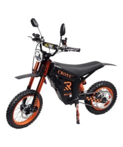 Crony WISH-01 1500W Electric Dirt Bike for Teens/Adults – 70Kilo/H High-Speed Off-Road  Bike with 48V/25AH Lithium Battery, 60KM Long-Range, Dual Disc Brakes, Front & Rear Suspension, Brushless Motor, All-Terrain Tires, LED Headlamp, Rearview Mirror, Mobile Holder – Powerful Electric Trail Bike for Teens & Adults, Eco-Friendly Scooter - Image 3