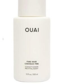 Ouai Fine Conditioner - Hydrating Hair Conditioner with Coconut Oil, Babassu Oil, and Keratin - Strengthens, Repairs and Adds Shine - Paraben and Phthalate Free Hair Care Products (10 Oz)