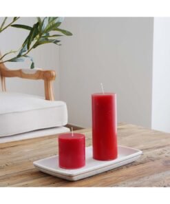 Pan Home Indulgence Blackberry Cinnamon Pillar Candle Dia7x18 cm - 80 Hrs