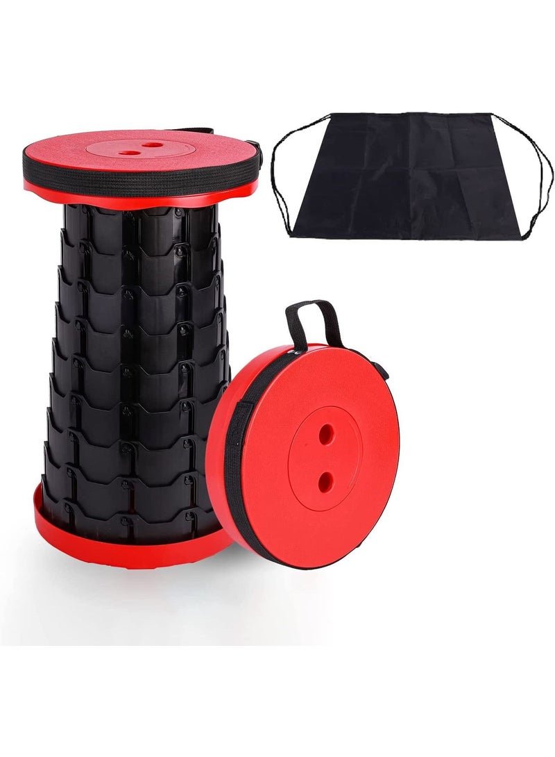 Folding Stools for Adults Portable, Lightweight Portable Stool, Retractable Telescopic Seat for Children,Upgraded Small and Lightweight Expandable Stool for Outdoor Fishing Barbecue Travel