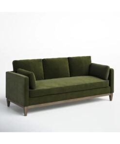 SULSHA Elegant Comfort: The Pera 84'' Velvet Sofa"