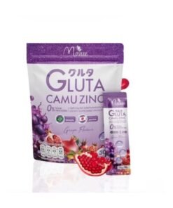 MANEES Manee Gluta Camu Zinc with Collagen | Daily Skin & Immunity Support | 30 Sachets
