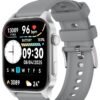 WAPIK Korean Brand X5S Smart Watch,Business Smartwatch,Waterproof Fitness Watch, Bluetooth Calling,Smart watch for Men, Zinc Alloy Vacuum Plating, Heart Rate Monitoring,Smart watch for Women Silver