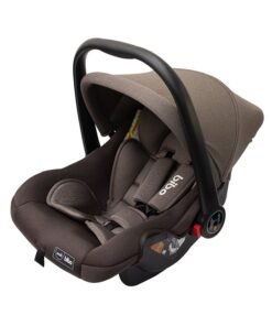 Moon Bibo Baby Carrier And Car Seat – Full Body Support Cushion, Group 0+ (0M+), Lightweight, Soft Infant Seat for Newborns, Travel Friendly – Brown