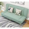 Convertible Sofa Bed in Mind Green