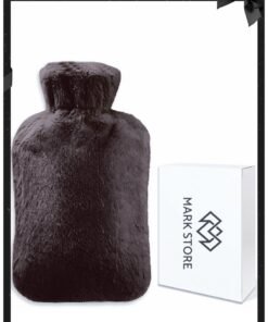 MARK STORE Hot Water Bag, Bottle with Soft Hand Pocket Cover, 2Liter, For Pain Relief, Neck & Shoulders, Feet Warmer, Menstrual Cramps, Hot & Cold