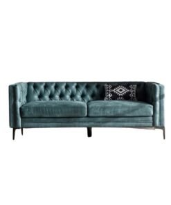 SULSHA Upholstered Button-tufted Sofa with Metal Legs