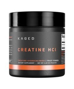 KAGED MUSCLE Creatine HCl Powder, Fruit Punch, Supports Muscle Growth and Recovery, Patented Creatine Hydrochloride Formula, Easy Digestion and Enhanced Muscle Absorption, 75 Servings
