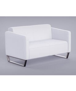 Mahmayi 2850 Double Seater PU Sofa - White