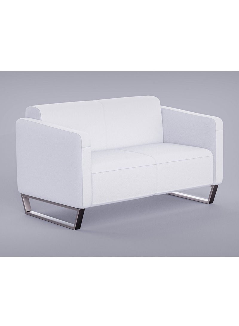Mahmayi 2850 Double Seater PU Sofa - White
