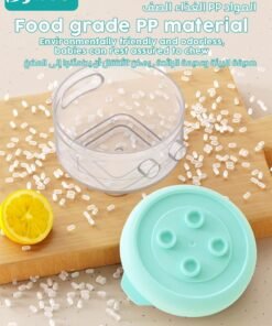 Alternative view of Bybeo 6 PCS Baby Food Containers, Reusable Infant Food Storage Jars, Small Snack Container with Lids for Infant & Babies, Microwave Dishwasher Friendly