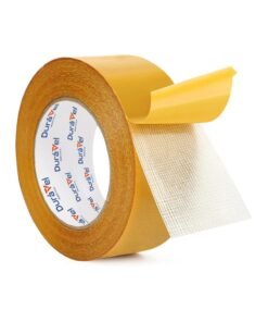 Duravel Double Sided Carpet Tape, 2 inch x 25M Roll, Heavy Duty Fabric Tape for DIY Projects
