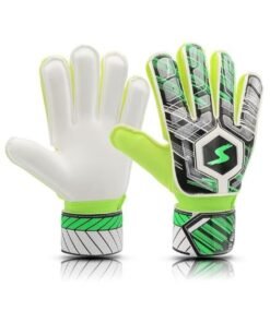 Children Football Gloves, Kids Youth Football Soccer Goalkeeper Goalie Training Gloves Gear with Strong Grips Palms, Soccer Goalie Goalkeeper Gloves for Kids Boys Children(7#)