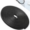 GROIC 32.8 FT Car Door Edge Guards, Car Edge Rubber Seal Trim Protector, No Glue Needed U Shape Car Door Guard Universal for Most Cars, Vehicles, SUVs (Black)