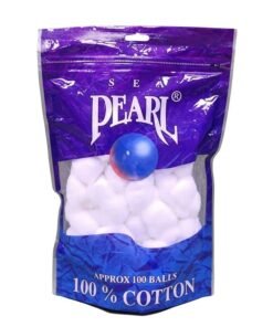 SEA PEARL Cotton Makeup Balls – 100 Soft Cosmetic Cotton Balls for Makeup Removal, Skincare & Personal Care