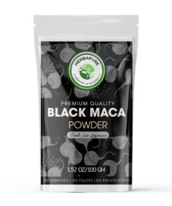 HERBAPURE Black Maca Root Powder 100g – 100% Pure & Natural | Energy ,Hormonal Balance & Stamina Booster | Superfood for Both Men and Women