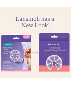 Lansinoh 2-Piece 3-In-1 Breast Therapy With Cover