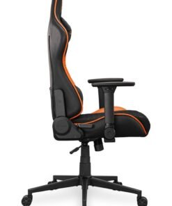 Cougar Armor One V2 F Gaming Chair, Woven Fabric Surface, 4D Folding Armrests, 155° Reclining, Piston Lift Height Adjustment, Up to 12kg Weight Support, Black / Orange | 3MA2FORB.0001 - Image 3