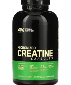 Optimum Nutrition Creatine Dietary Supplement - Unflavoured - 200 Capsules
