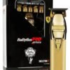 BaBylissPRO Gold Skeleton FX Cordless Hair Trimmer | Professional Outliner with Exposed T-Blade | 2-Hour Runtime | Zero-Gap Precision | Ideal for Fading | Edging & Detailing  - FX7870GSDE Gold