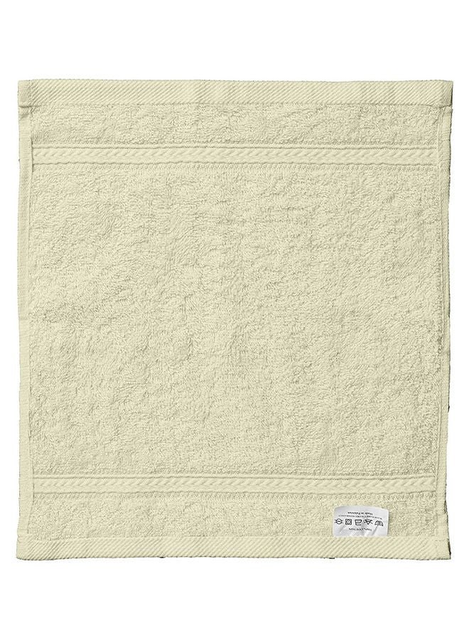 Hotel Linen Klub Princess Terry 100% Cotton 480 GSM Face Towel, Super Soft Quick Dry Highly Absorbent Dobby Border Ring Spun, Size: 30 x 30cm
