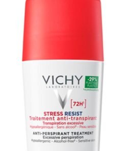 VICHY 72 Hours Stress Resist Excessive Perspiration Deodorant White/Red 50ml