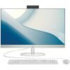 HP (Upgraded Version) All-in-One (2024) Desktop With 23.8-Inch FHD Display, Core i5-1335U Processor/32GB RAM/512GB SSD/Intel Iris Xe Graphics/Windows 11 Pro  Shell White English Shell White
