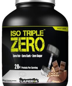 Laperva Iso Triple Zero Next Generation, Supports Muscle Growth and Recovery, Rapidly Absorbed, 0 sugar & 0 carb & 0 fat, Choco Surprise Flavor, 4 Lbs