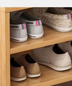 Alternative view of keke 3 Tier Multifunctional Shoe Storage Rack With Seat