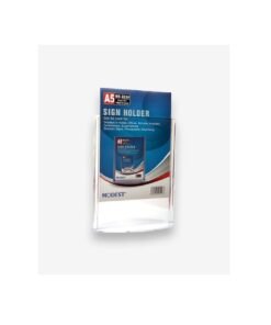 Modest Sign Holder A5 Portrait – MS 2234 Use for Displays in hotel, Offices, Schools, Hospitals, Conferences, Supermarkets, Direction Signs, Photograph, Advertising...