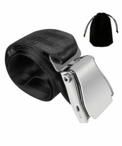 SOLARAE Airplane Seat Belt Extender Adjustable 7-35'' Universal Airline Seatbelt Extenders with Carry Case Compatible with Most Airplane Except Southwest Airlines Alaska Airlines CPC Certificate CPSIA Test