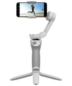 dji OSMO Mobile SE Intelligent Gimbal, 3-Axis Phone Gimbal, Android And iPhone Gimbal, Vlogging Stabilizer YouTube And TikTok Videos, UAE Version With Official Warranty Support Grey